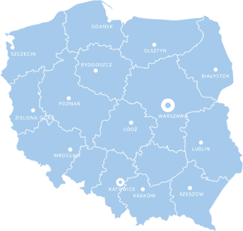mapa oddziałów